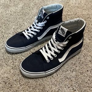 Vans Sk8 Hi Canvas Navy